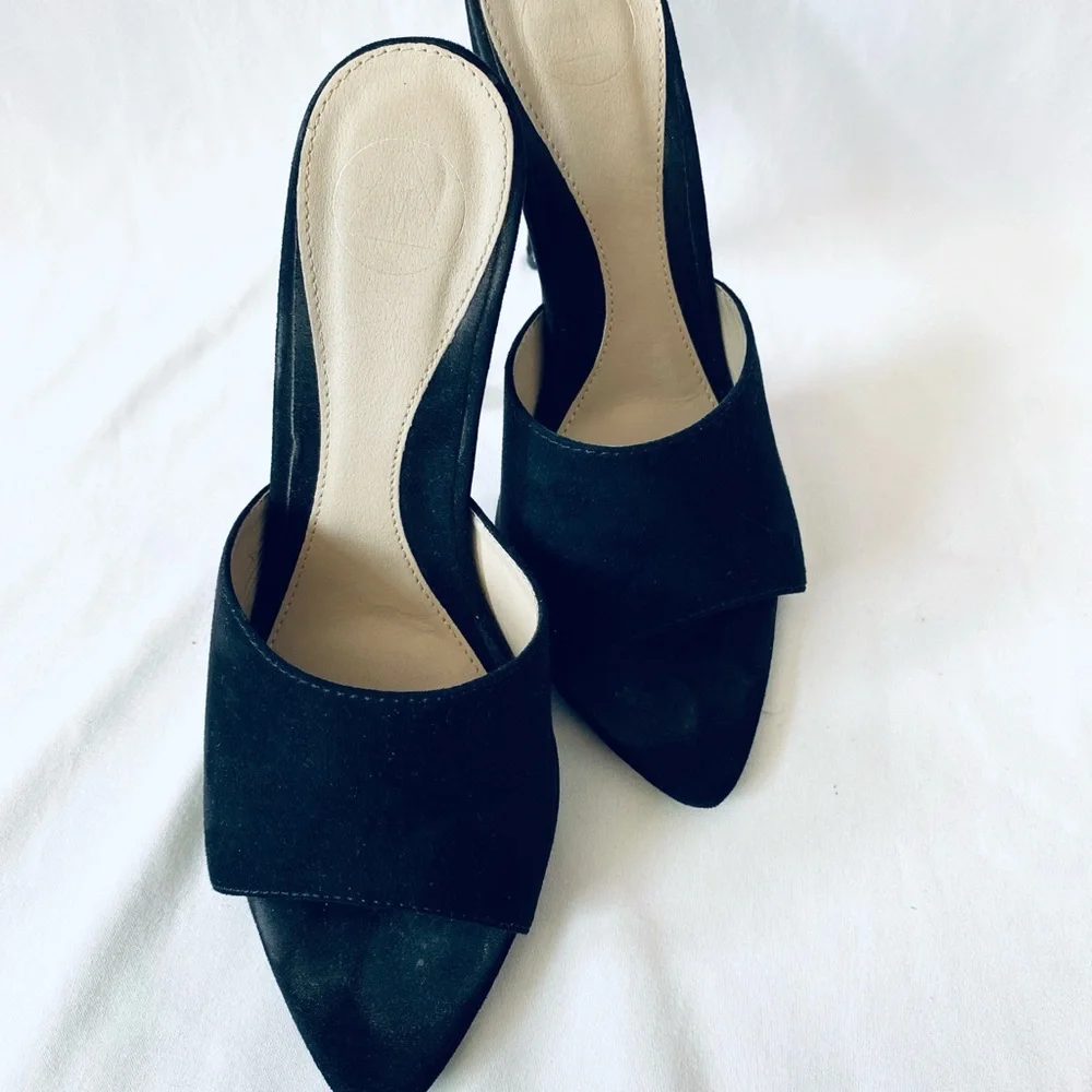 Tony Bianca “style” black‎ heels sz 8